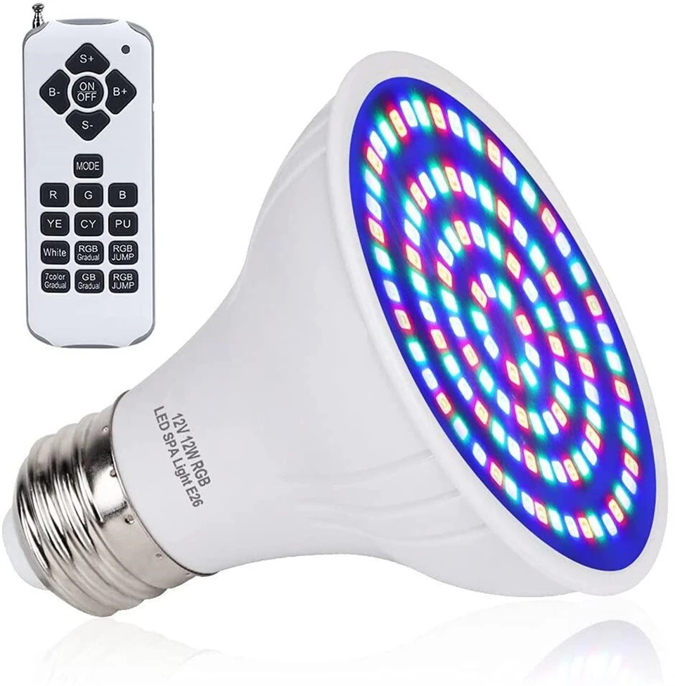Żarówka LED RGB do basenu E27  – Xy Spa & Wellness George Town Photos recenzja i cena